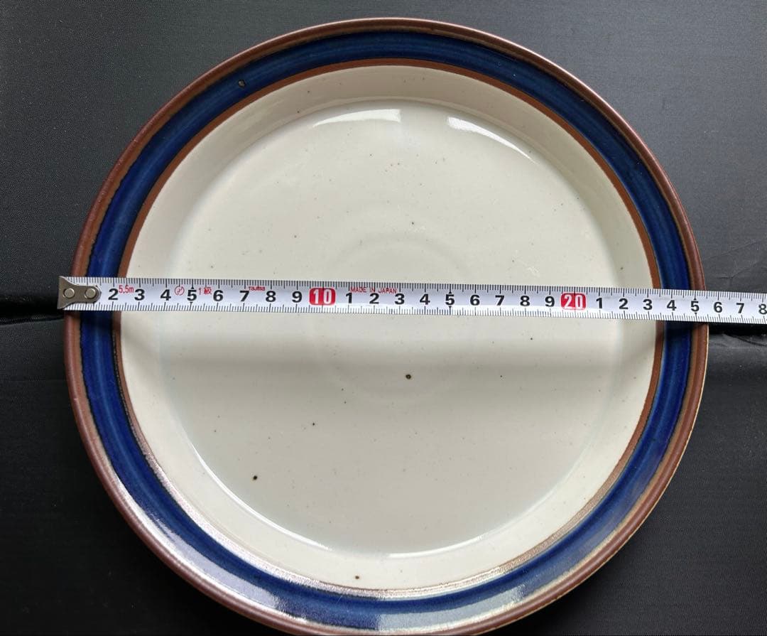 ヴィンテージ DANSK ダンスク ブルーアンバー 大皿5枚セット