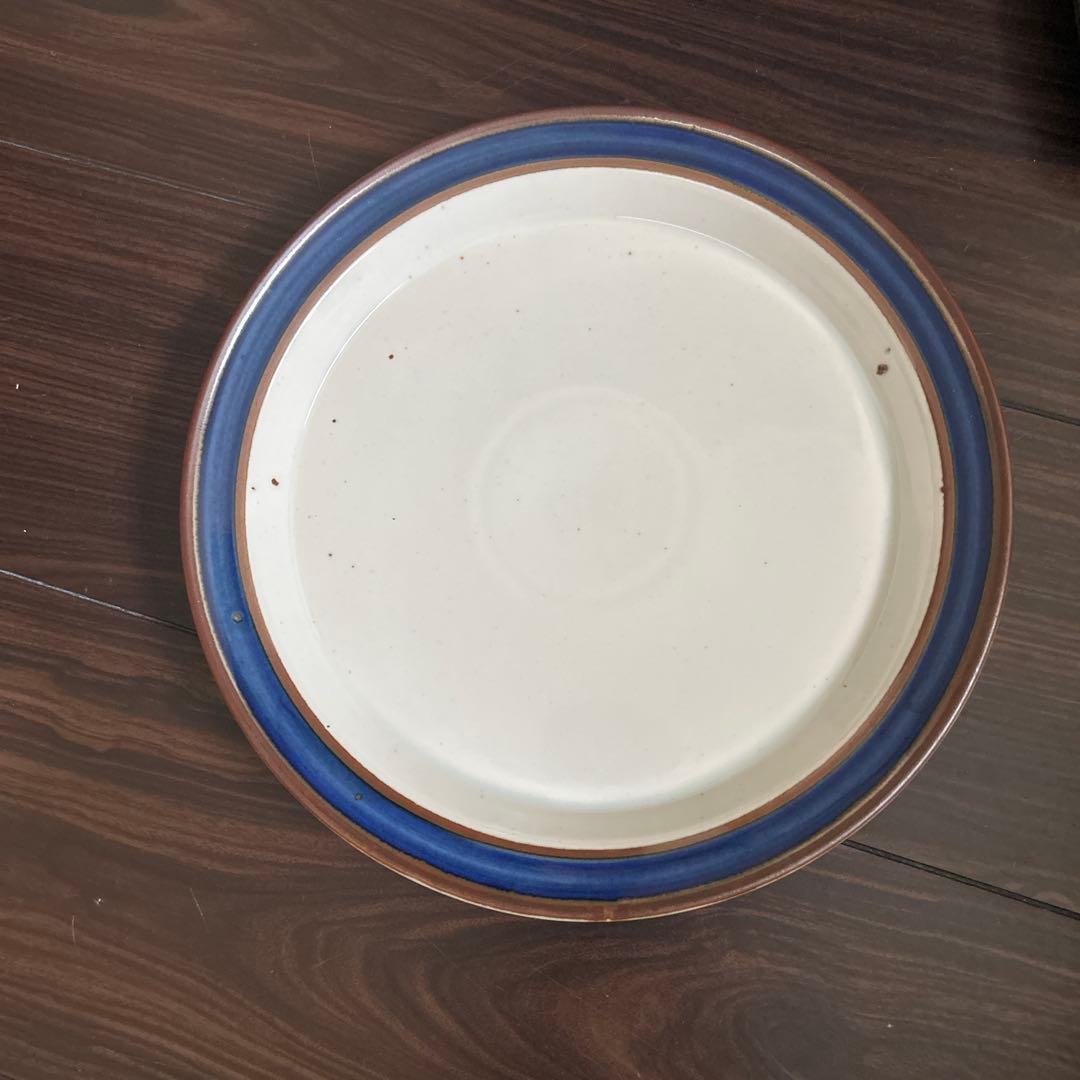 ヴィンテージ DANSK ダンスク ブルーアンバー 大皿5枚セット