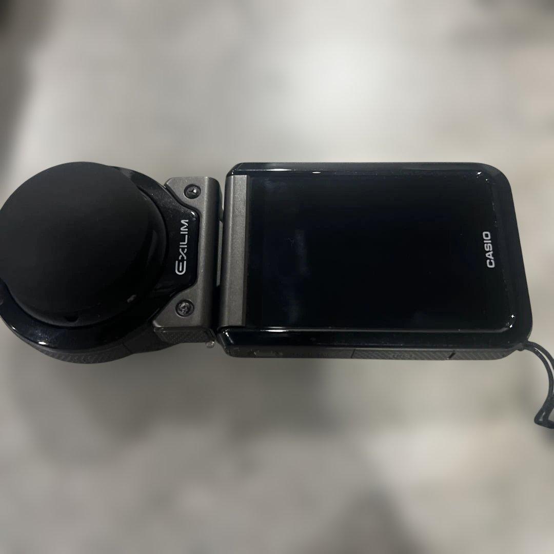 CASIO EXILIM EX-FR200 360度カメラ　専用自撮り棒付き
