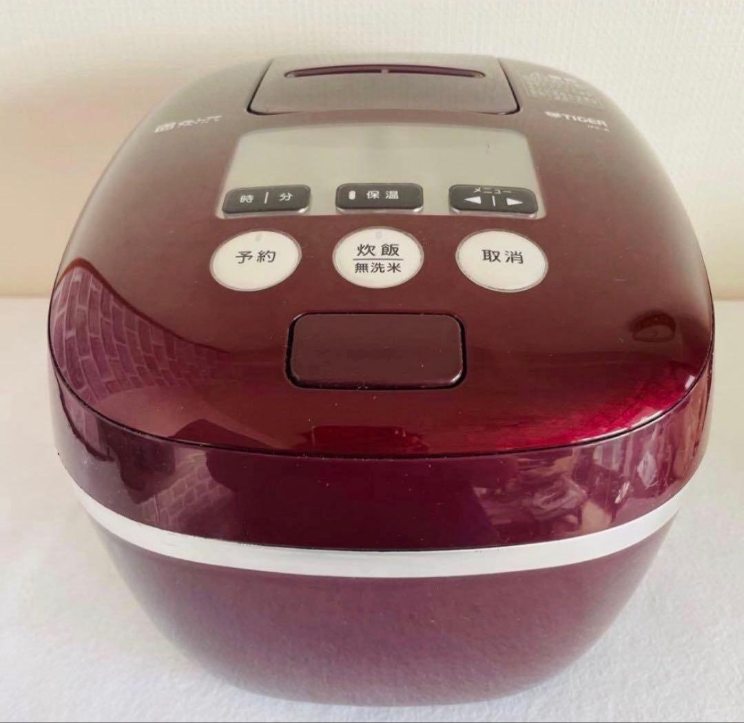 【動作良好・美品】タイガー 圧力IH炊飯器 JPC-A100 5.5合炊き