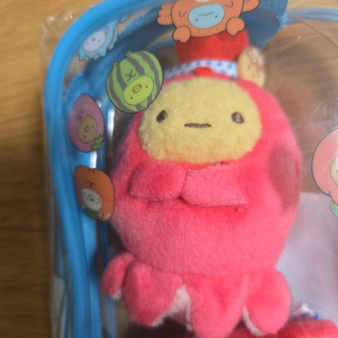 すみっコぐらし　ネクスコ　 てのりぬいぐるみ えびふらいのしっぽ　とんかつ