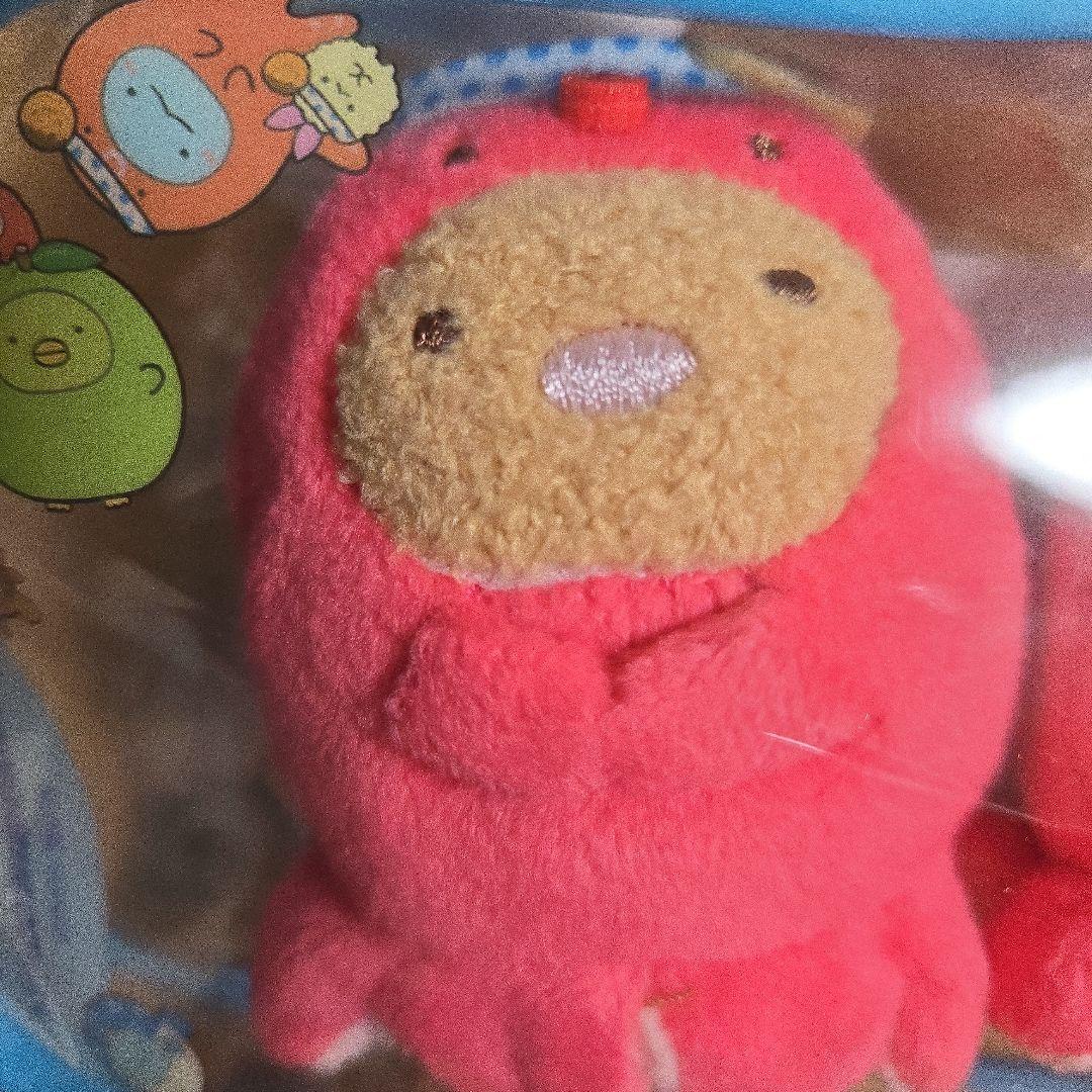 すみっコぐらし　ネクスコ　 てのりぬいぐるみ えびふらいのしっぽ　とんかつ