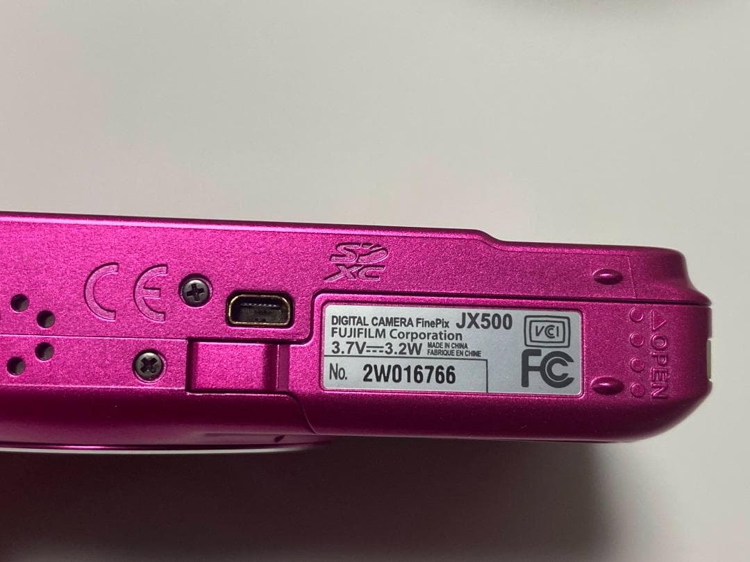 動作品 FUJIFILM Finepix JX500 コンパクトデジタルカメラ