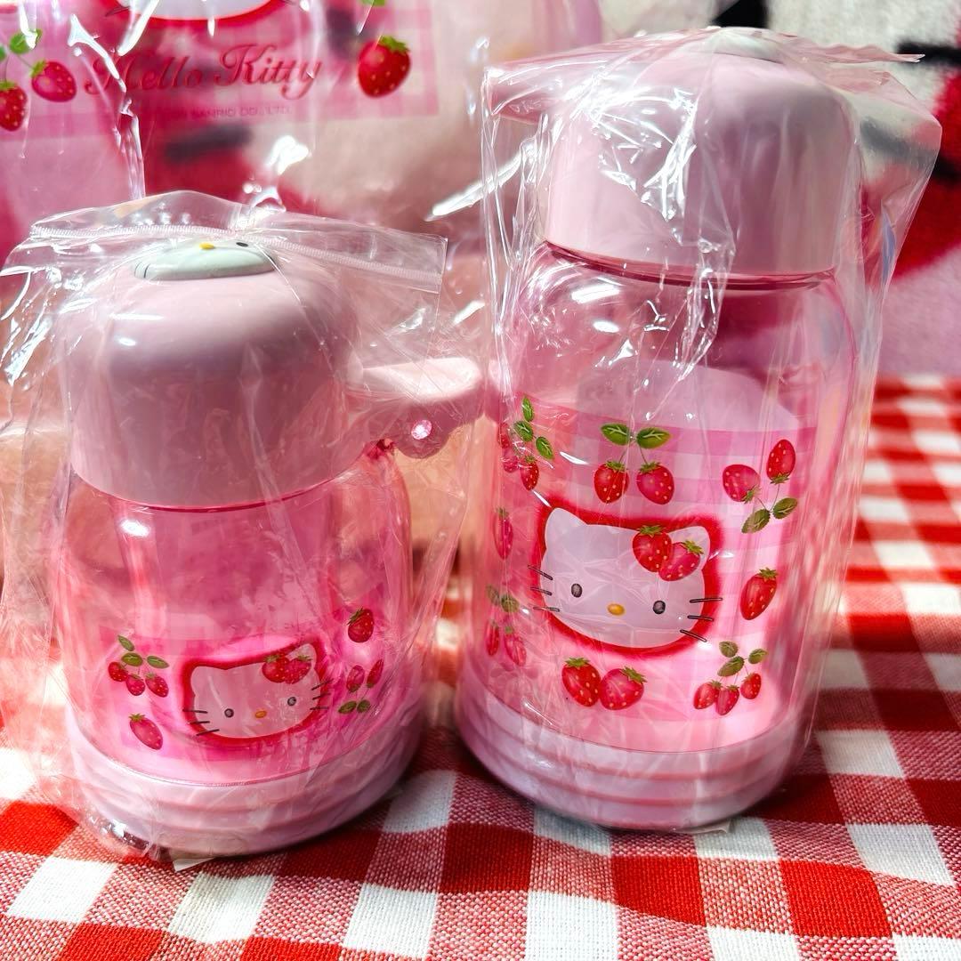 超激レア　1999年　キティ　いちご　調味料入れ　ケース　サンリオ　平成レトロ