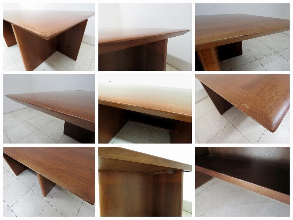 IDC大塚家具■デスク パラダイム ウォールナット材■36万■役員エグゼクティブ