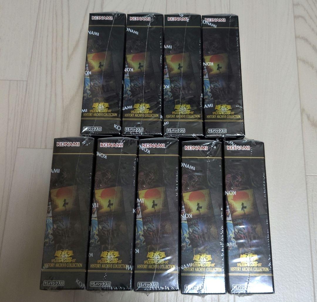 ヒストリーアーカイブコレクション　9BOX シュリンク付き　ヒスコレ　ボックス