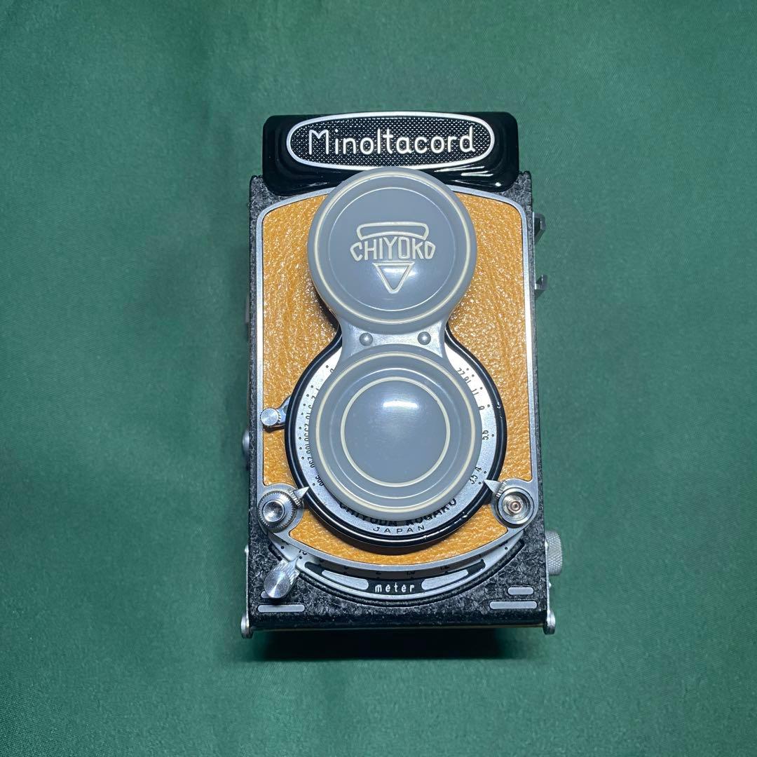 ミノルタ Minoltacord 75mm F3.5 二眼カメラ　現状品
