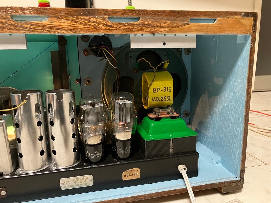 昭和28年　真空管ラジオ　ナショナルQA700