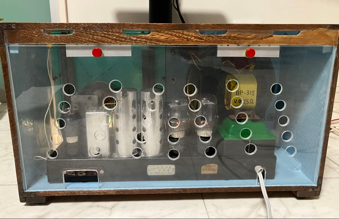 昭和28年　真空管ラジオ　ナショナルQA700