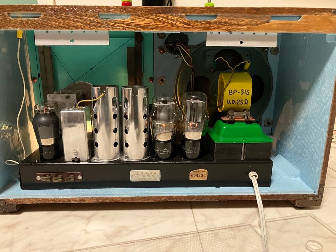 昭和28年　真空管ラジオ　ナショナルQA700