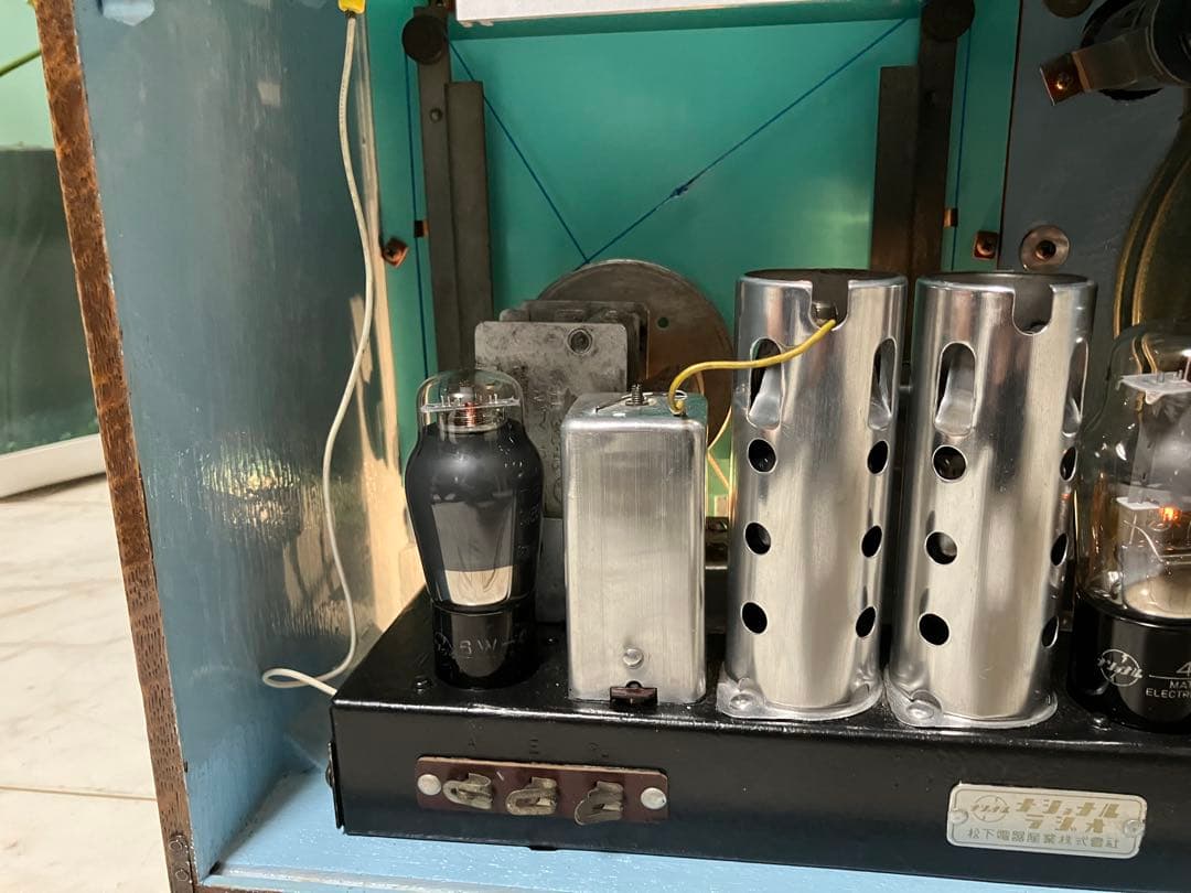 昭和28年　真空管ラジオ　ナショナルQA700