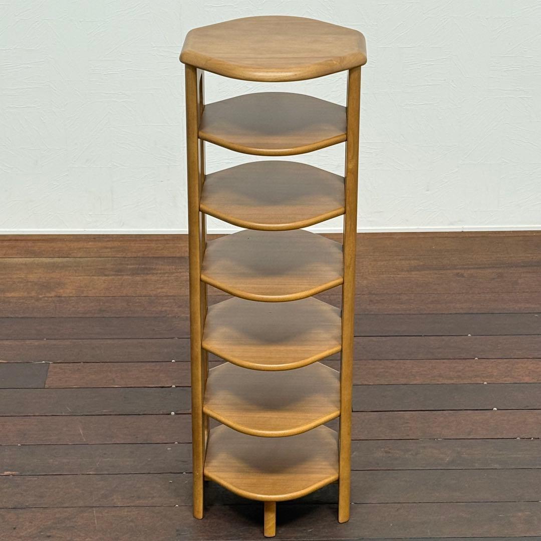 H22C21a カリモク karimoku 6段 スリッパラック シューズラック