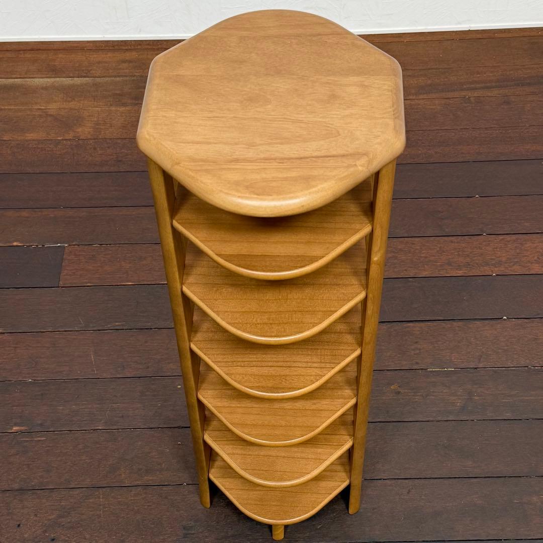 H22C21a カリモク karimoku 6段 スリッパラック シューズラック