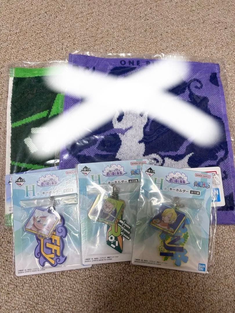 ワンピース 一番くじ　思い描く未来　A賞 E賞　下位賞セット