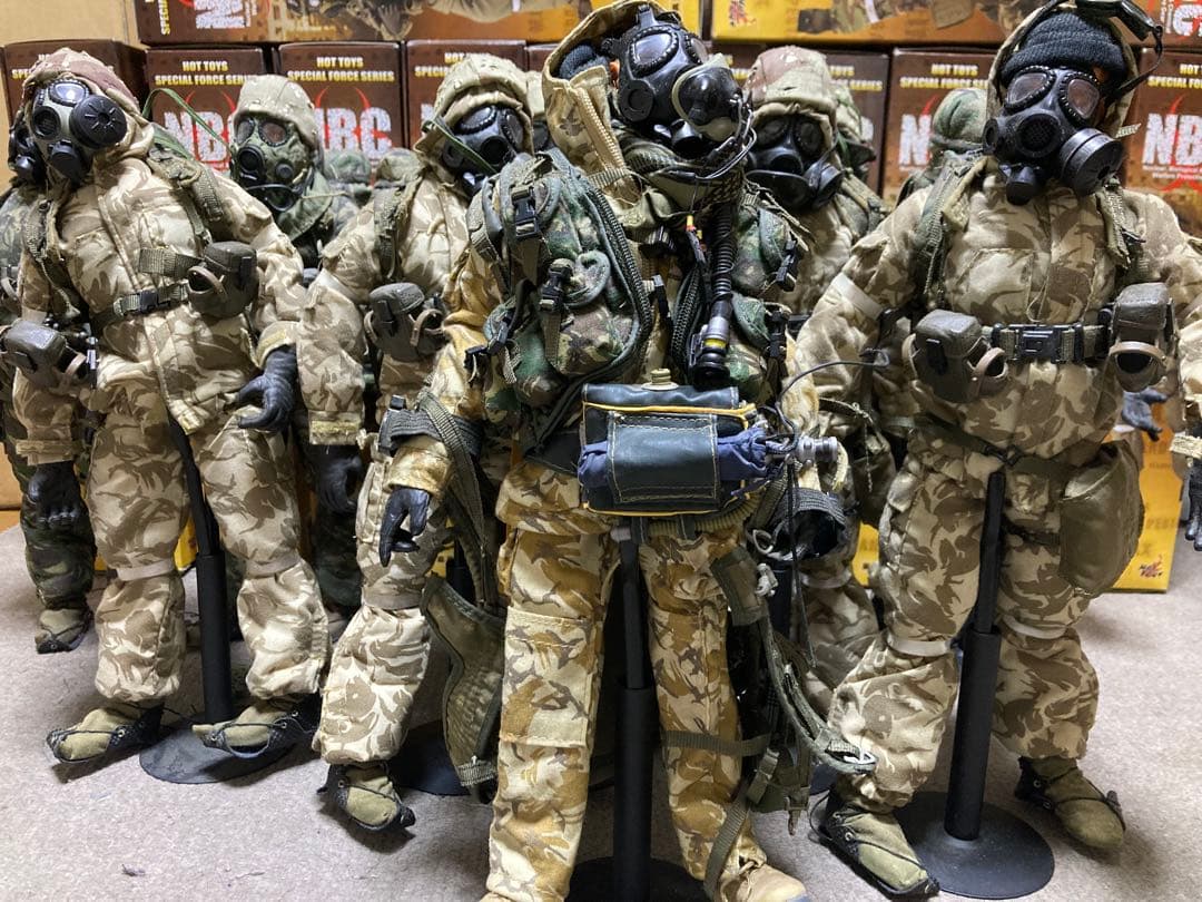 週末セール　ホットトイズ 1/6 NBCスペシャルフォース10体セット　ジャンク