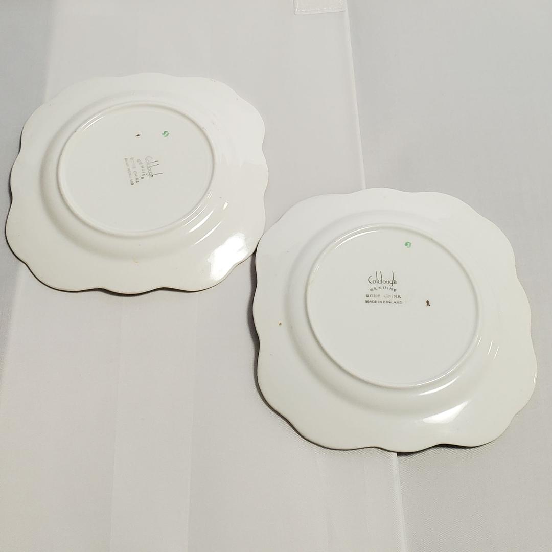 アンティーク コルクロー お皿 2枚