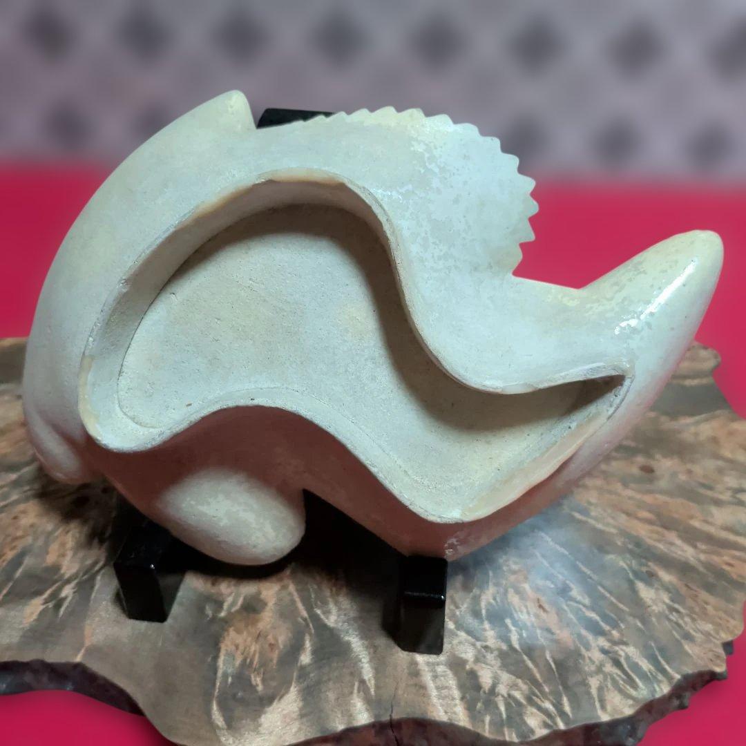 伊萬里　鶴型皿(発掘品)