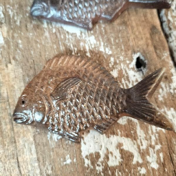 備前焼 本山和泉作 心窯 鯛 箸置き 5客 魚 箸休め 陶器 陶磁器 縁起物