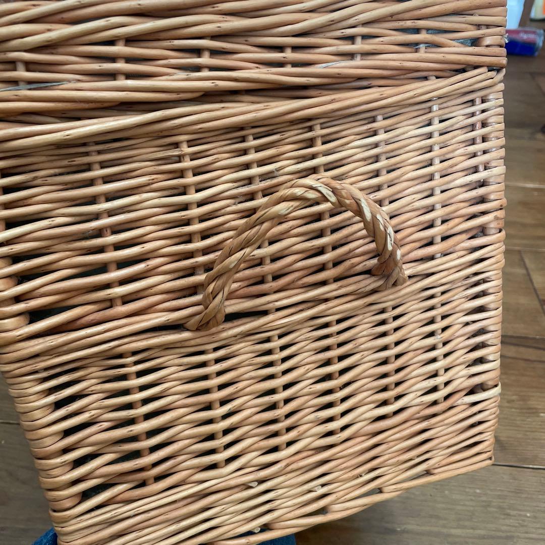 キャトル・セゾン　フランス柳トランクバスケット