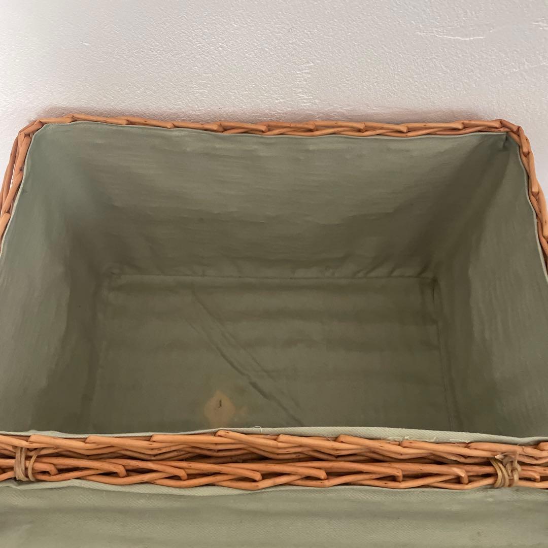 キャトル・セゾン　フランス柳トランクバスケット