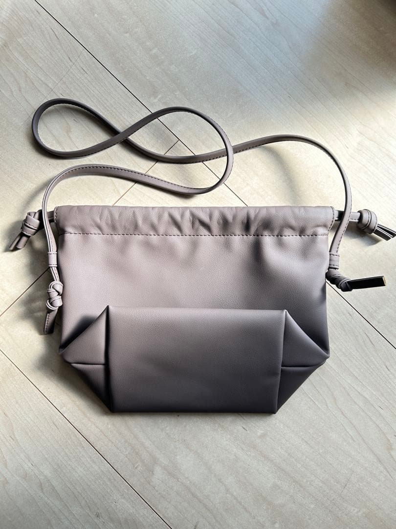 九月八日 ドローストリング bag モカ