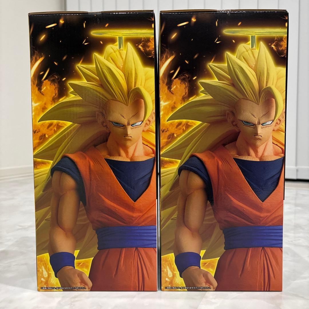 一番くじ　ドラゴンボール　A賞　超サイヤ人3 孫悟空　2個　おまけ付き