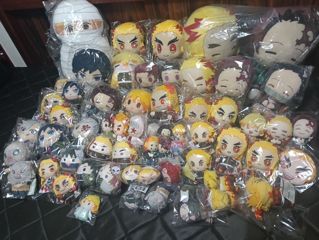 鬼滅の刃 マスコットフィギュア ぬい クリアファイル等 まとめ売り