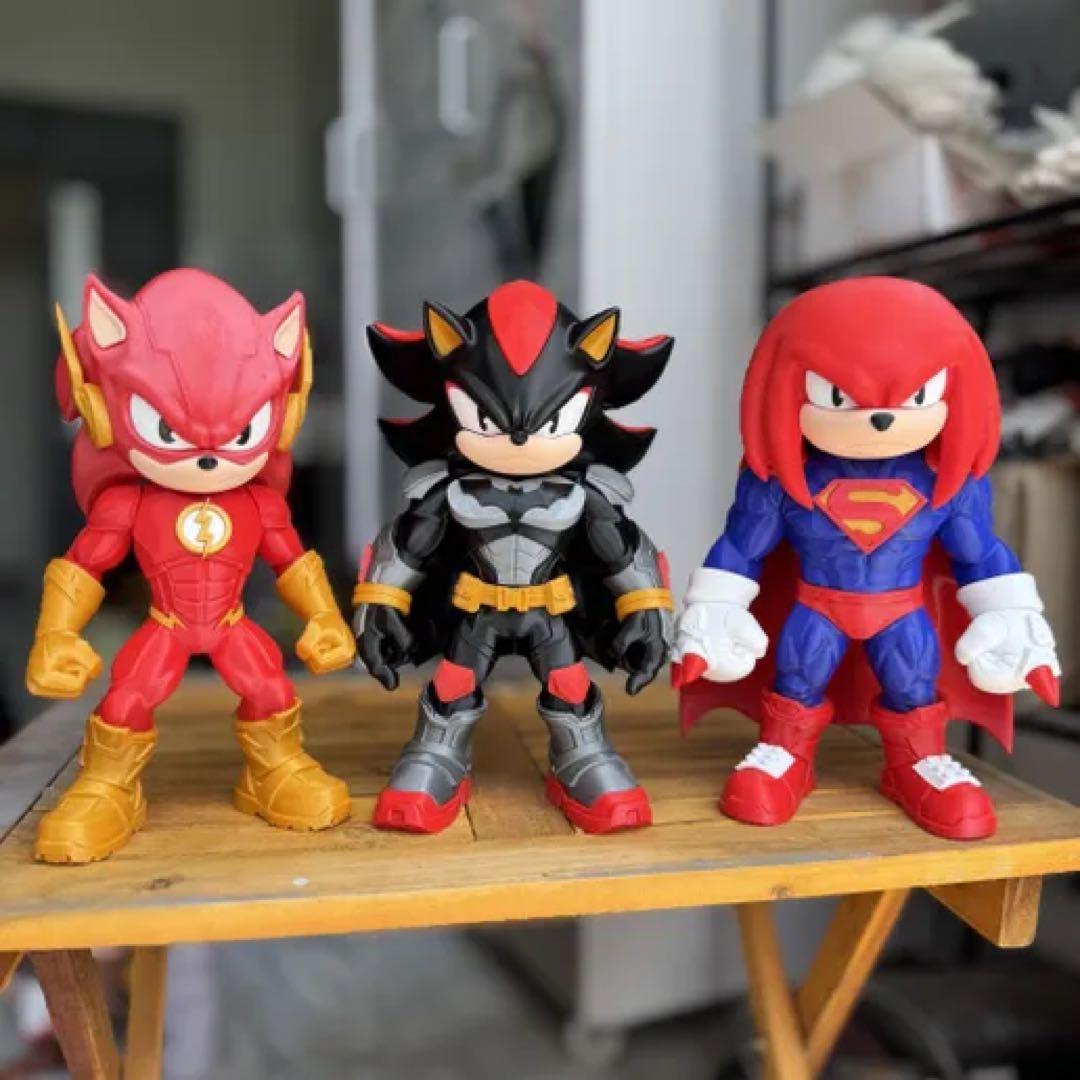 【特大30cm】黒い究極のダークヒーロー 3Dプリントフィギュア