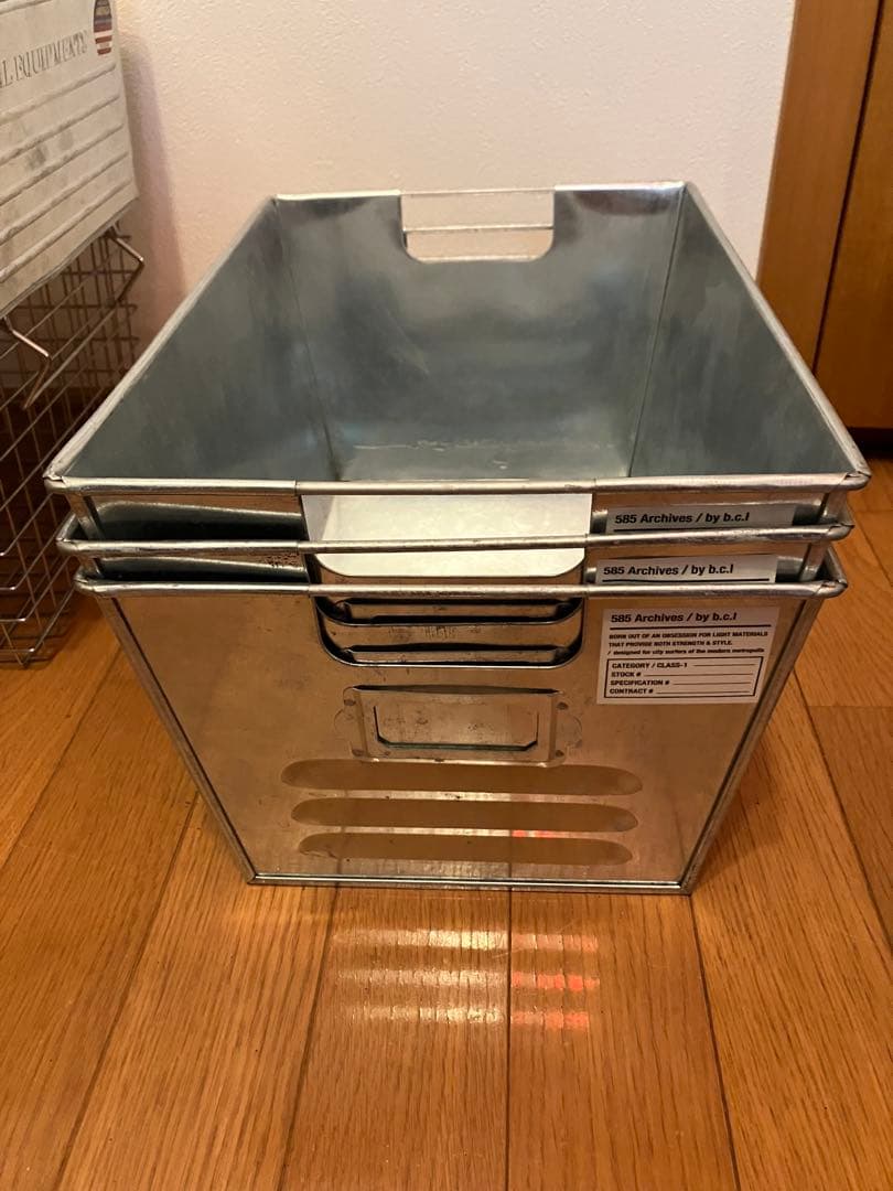 アメリカン　トタンボックス　ガレージ　メタルボックス　ブリキボックス　USA