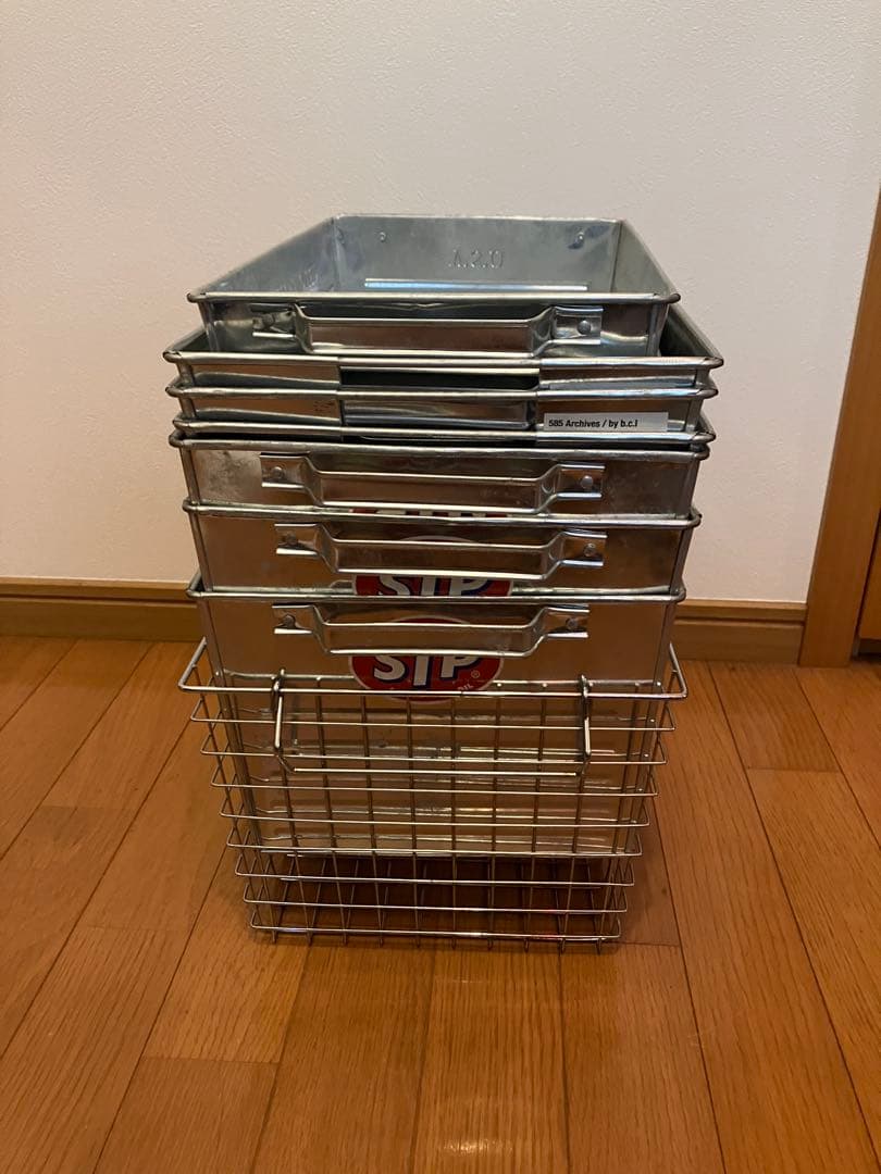 アメリカン　トタンボックス　ガレージ　メタルボックス　ブリキボックス　USA