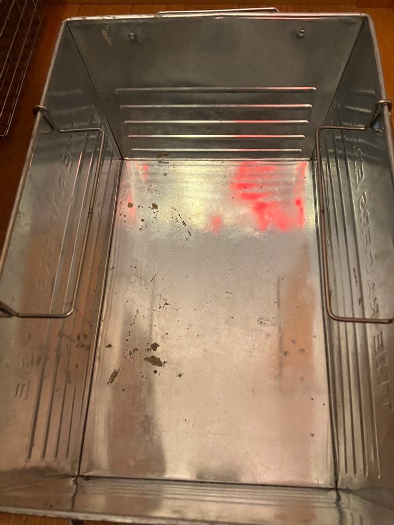 アメリカン　トタンボックス　ガレージ　メタルボックス　ブリキボックス　USA