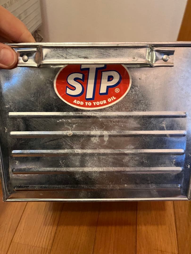 アメリカン　トタンボックス　ガレージ　メタルボックス　ブリキボックス　USA