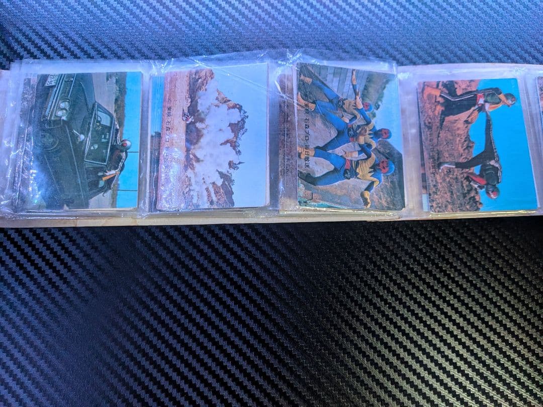 仮面ライダーアルバム カルビー製菓 旧仮面ライダーアルバム