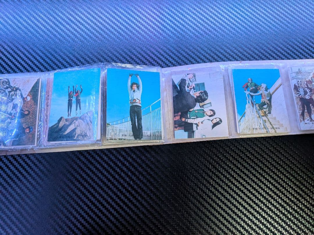 仮面ライダーアルバム カルビー製菓 旧仮面ライダーアルバム