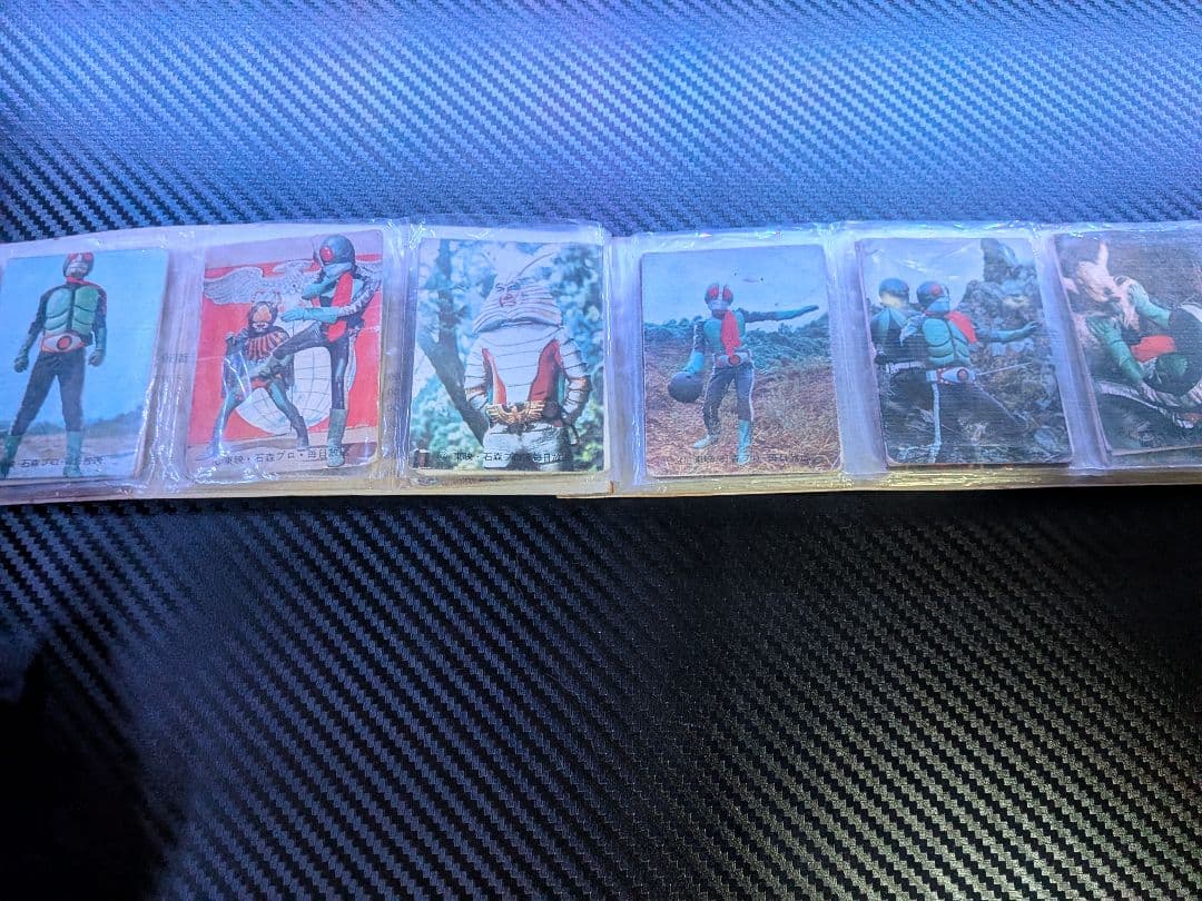仮面ライダーアルバム カルビー製菓 旧仮面ライダーアルバム