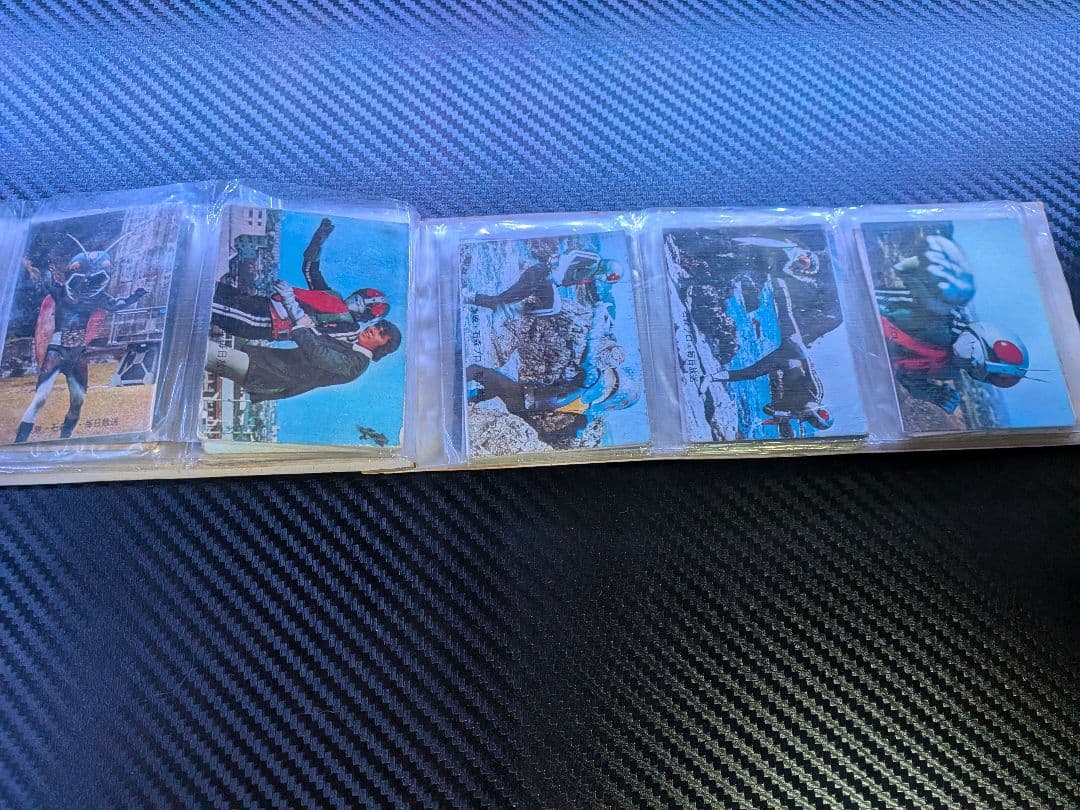 仮面ライダーアルバム カルビー製菓 旧仮面ライダーアルバム