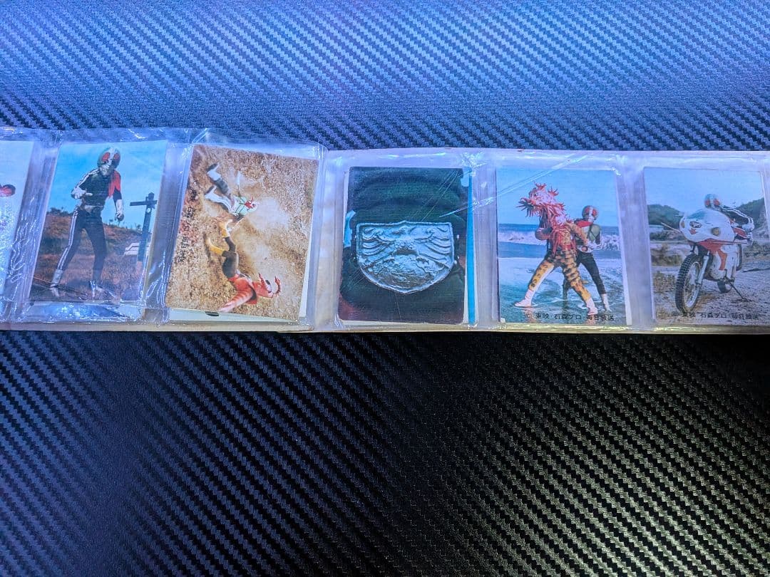 仮面ライダーアルバム カルビー製菓 旧仮面ライダーアルバム