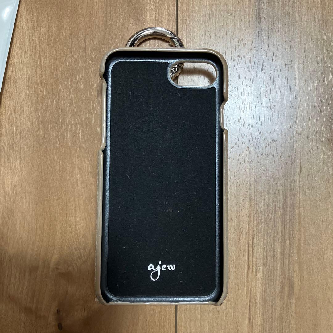 完売品レアajew iPhone6/7/8/SE2 ケース　エジュー