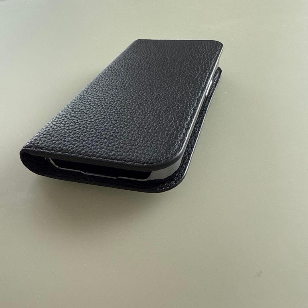 BONAVENTURA ブラックレザー 手帳型ケース