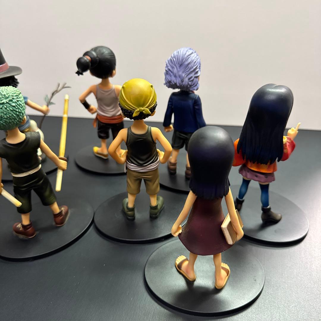 ONE PIECE ワンピース デラックス DX フィギュア 幼少期 9体セット