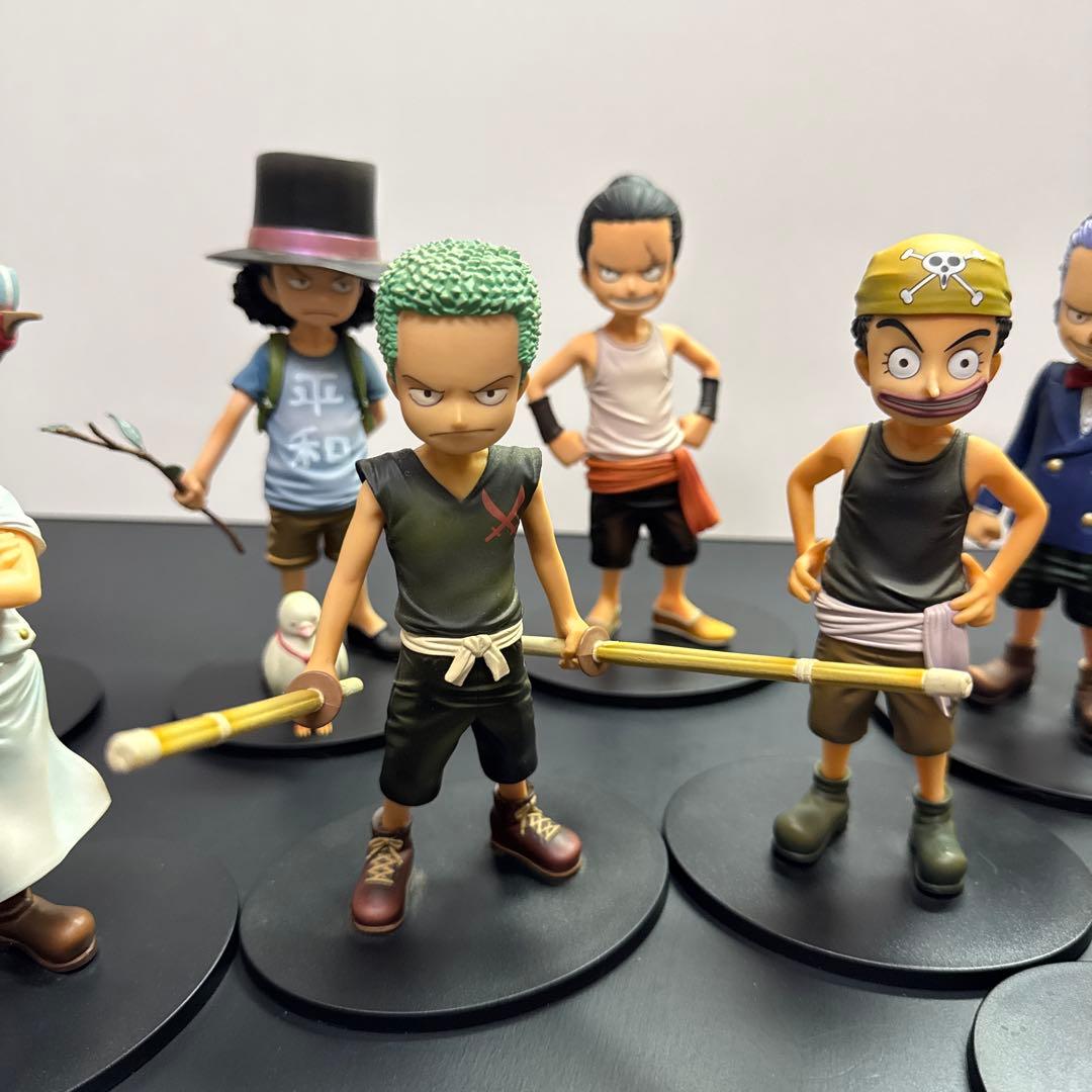 ONE PIECE ワンピース デラックス DX フィギュア 幼少期 9体セット