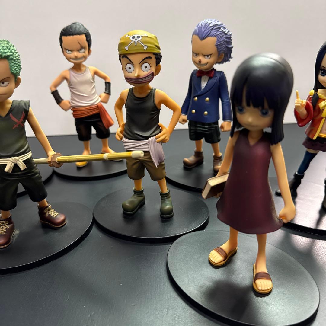 ONE PIECE ワンピース デラックス DX フィギュア 幼少期 9体セット