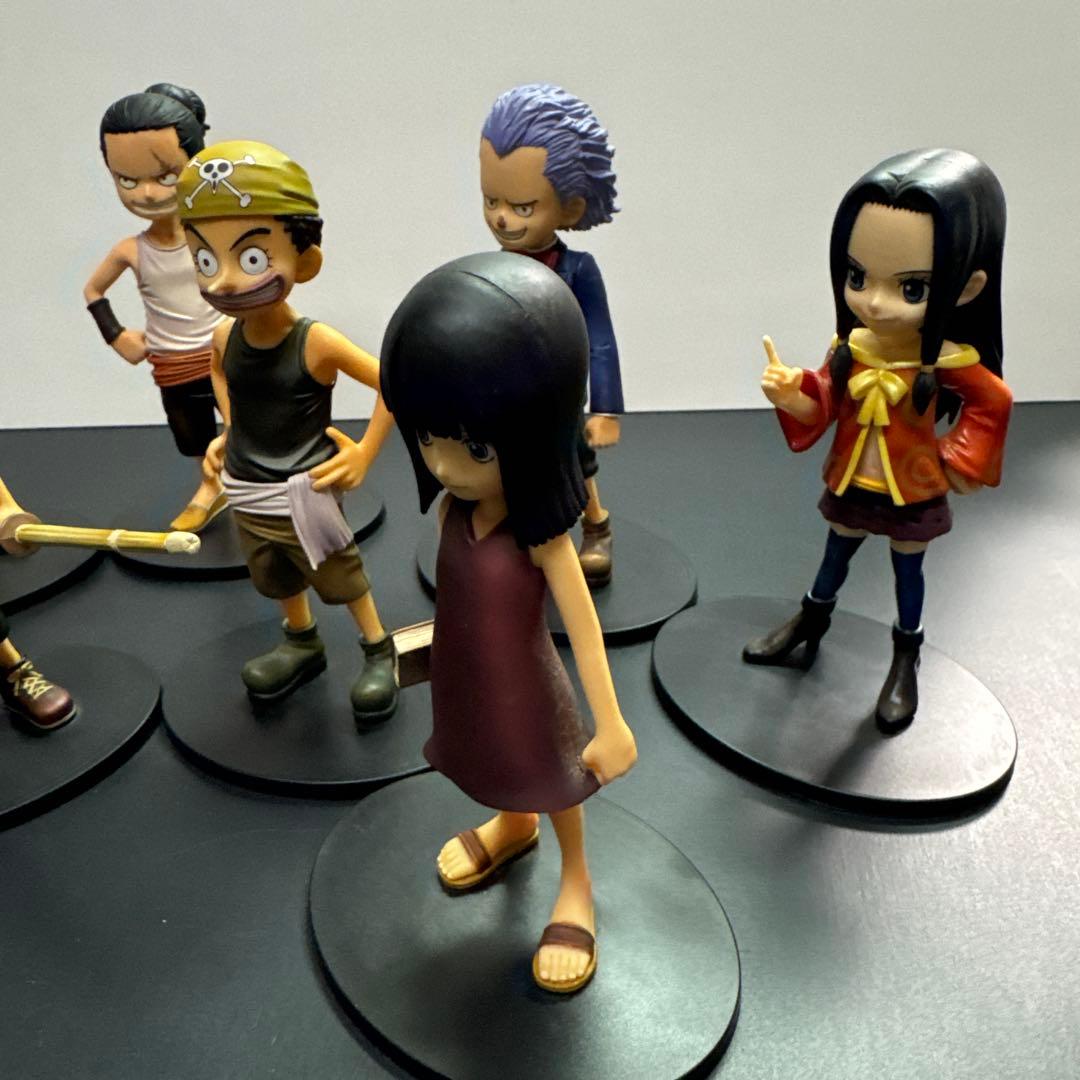 ONE PIECE ワンピース デラックス DX フィギュア 幼少期 9体セット