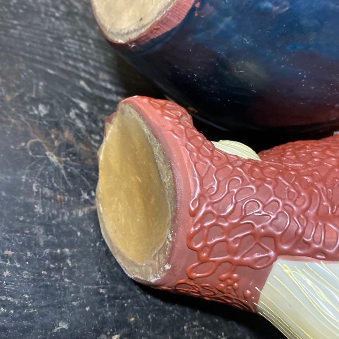 古九谷焼　玉取獅子置物KB