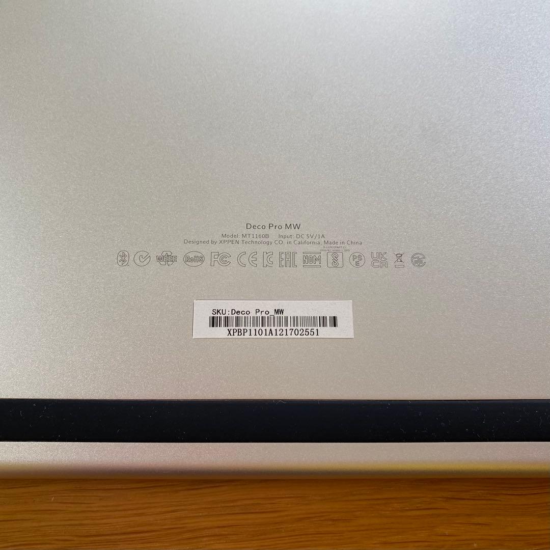 /*g様 XP-Pen Deco Pro MW ペンタブレット