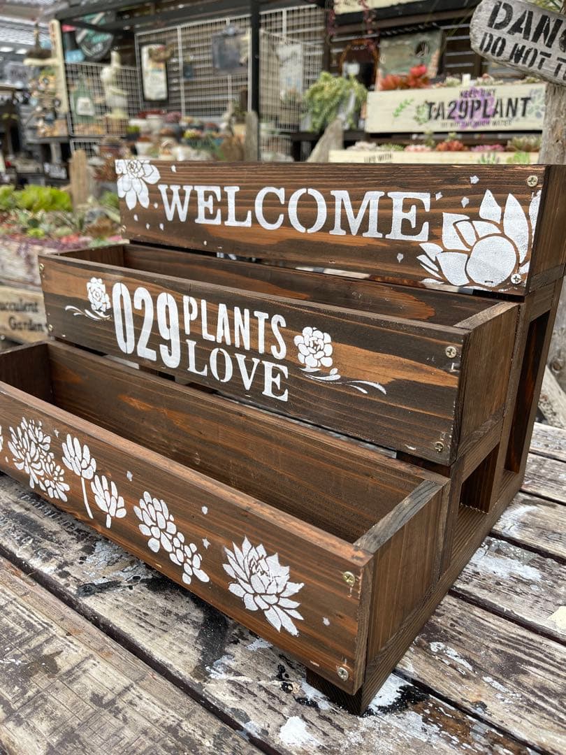 ゆず様　ガーデンプランター GP-1と３段雛壇プランター SP-1