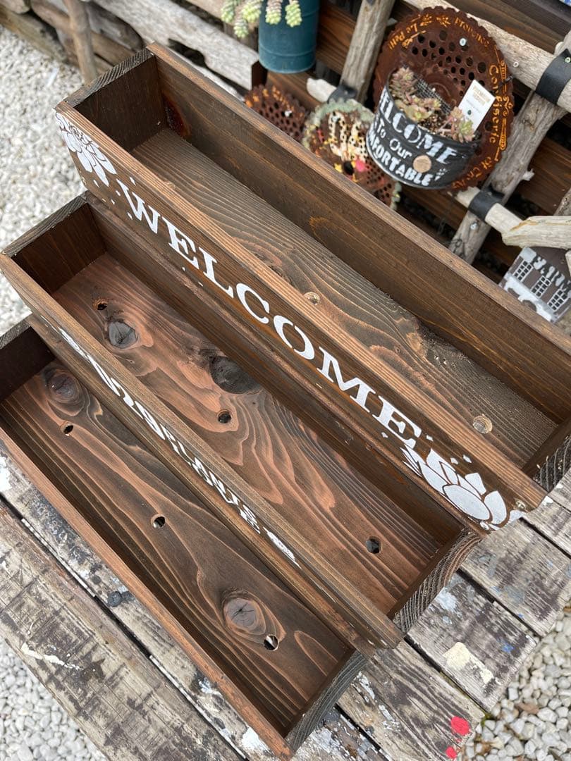 ゆず様　ガーデンプランター GP-1と３段雛壇プランター SP-1