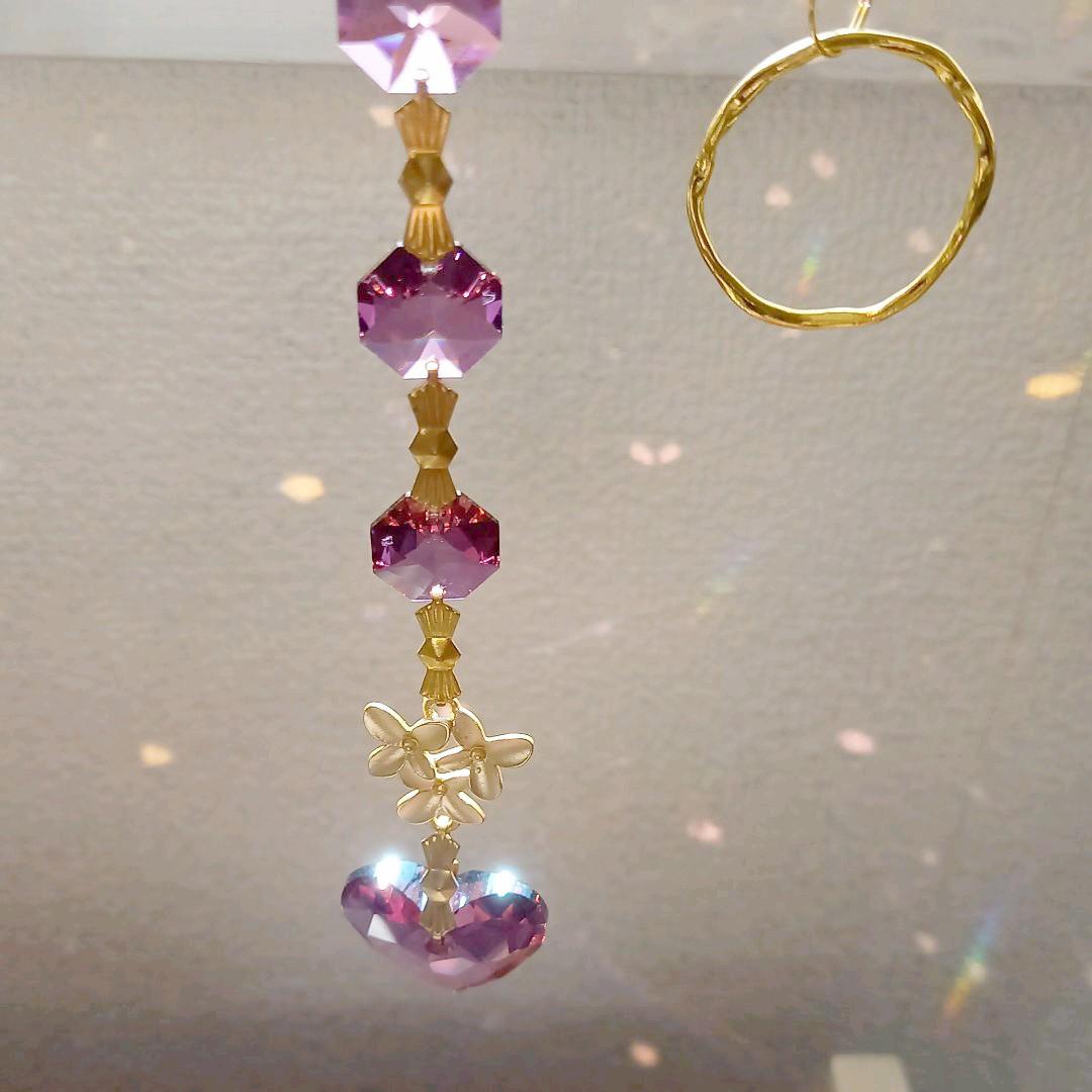 しばらくお取り置き♡(*' ▽'*)♡「スワロフスキー✧︎ライラックシャドウ♡」