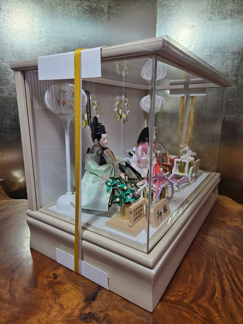 【一点限り】雛人形 ケース飾り　K34