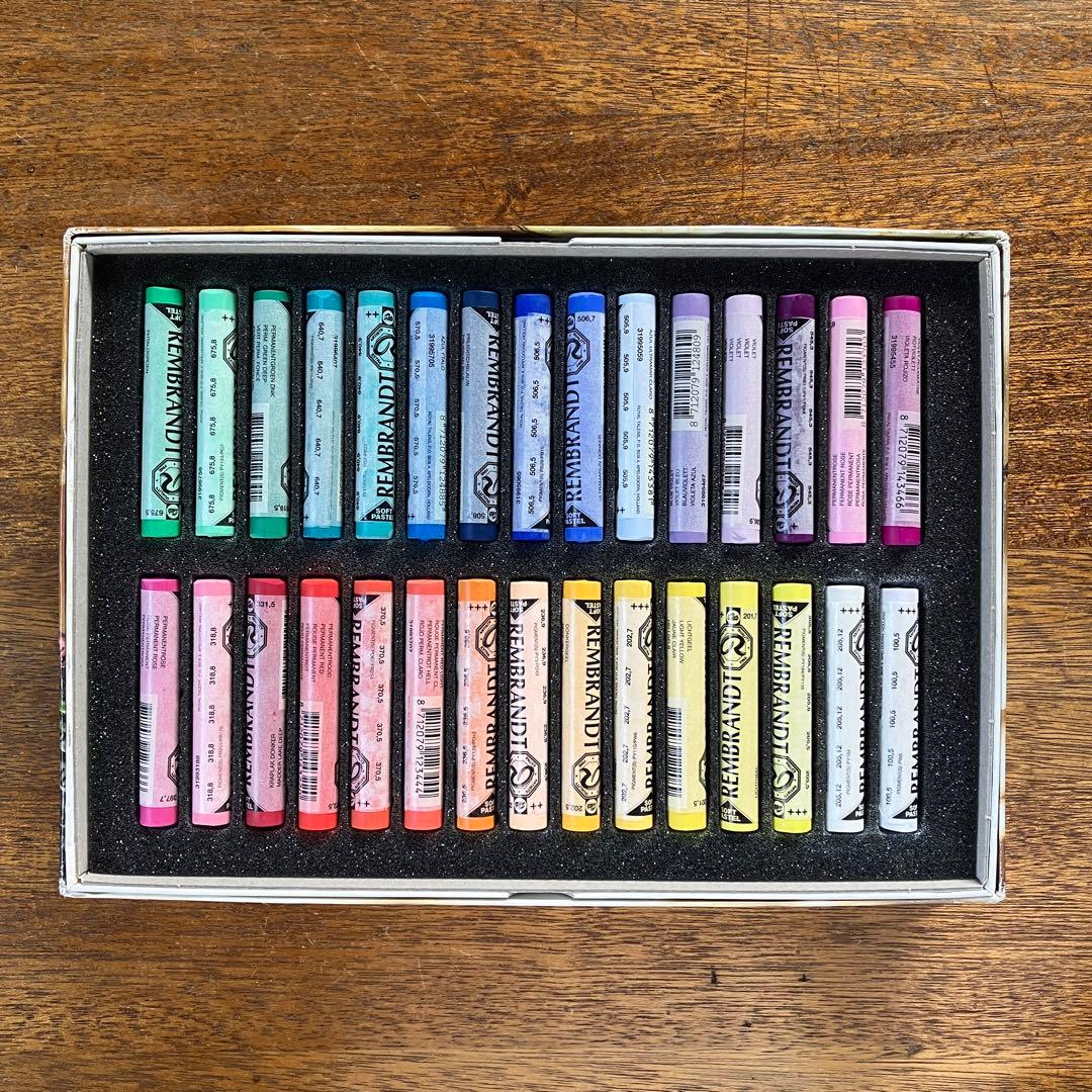 REMBRANDT 60 Soft Pastels 風景画用